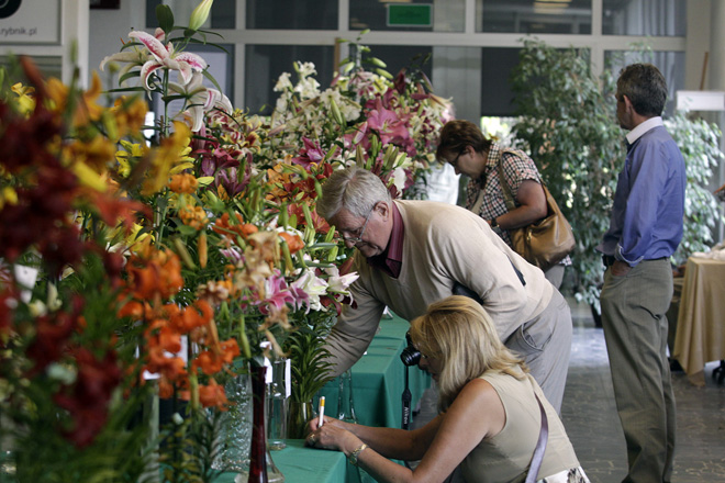 Stowarzyszenie „Rybnicki Klub Miłośników Kwiatów” organizuje również co roku Wystawę Lilii i Kompozycji Kwiatowych z Lilią